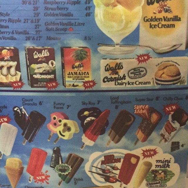 ice cream van ice creams